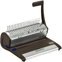 Брошюровщик гребеночный Profioffice Bindstream М12+, на 12 листов, переплет до 400 листов, пластиковая пружина