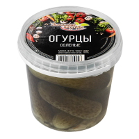Огурцы соленые ТМ Домашние шедевры 1кг