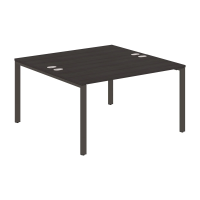 Стол 2-х местный XS6WST 1414 Дуб Юкон Модерн/Антрацит 1400х1406х750 XTEN-S60