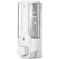 Дозатор для жидкого мыла 350мл пластик белый M-1628