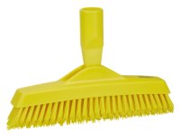 Щетка узкая Vikan 225мм, супер жесткий ворс, для труднодоступных мест, желтый, 70406