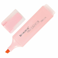 Текстовыделитель Brauberg Original Pastel розовый пастельный, 1-5мм