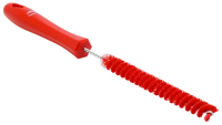 Ерш для чистки труб Vikan D15мм, жесткий ворс, 310мм, красный, 53604
