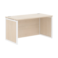 Стол прямой XQPST 147H Бук Тиара/Белый 1400х700х750 XTEN-QP