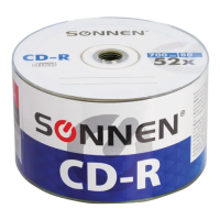 Диск CD-R Sonnen 700Mb, 52x, Bulk, 50шт/уп