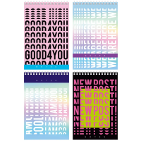 Блокнот Bg New post, А6, 60 листов, в клетку, на спирали