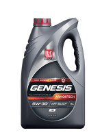 Масло моторное синтетическое Lukoil Genesis Armortech НК 5W-30 А3В4, 4л