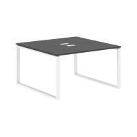 Стол 2-х местный EQWST 1313 Мокко/Белый 1360х1346х750 EDIS