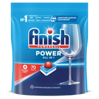 Таблетки для ПММ Finish Power All in 1 70шт/уп