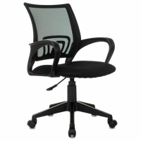 Кресло офисное Brabix Fly MG-396 ткань-сетка, черная, крестовина пластик