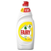 Средство для мытья посуды Fairy 650мл, сочный лимон, гель, пена-эффект