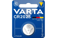 Батарейка Varta Electronics CR2025, литиевая, 1шт