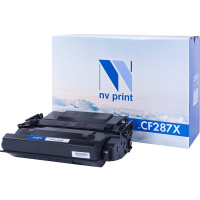 Картридж лазерный Nv Print CF287X, черный, совместимый