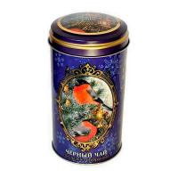 Чай Лондон Прайд Новогодняя коллекция Мохито малиновый, черный, листовой, 100г, ж/б