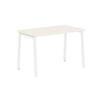 Стол прямой ELST 1167 Ясень Траун/Белый 1160х670х750 EDIS
