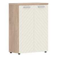 Шкаф с глухими средними дверьми и топом TLMC 85.1 Латте/Дуб Каньон Z 856х450х1203 TORR LUX