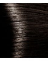 Краска для волос Kapous Hyaluronic HY 4.07, коричневый натуральный холодный, 100мл