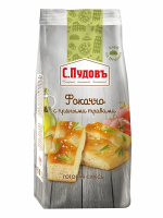 Смесь для выпечки С.Пудовъ для фокаччо с пряными травами, 400г