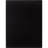 Скоросшиватель пластиковый Attache черный, 0.7мм. А4