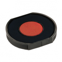 Штемпельная подушка круглая Colop для Colop Printer R40/R40-R, черная-красная, E/R40/2