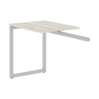 Брифинг приставка XQR 889 Сосна Эдмонт/Алюминий 800х600х750 XTEN-Q