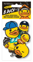 Наклейки многоразовые B.Duck виниловые, 50шт