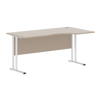 Стол эргономичный СА-1M(R) Мокачино/серебро 1200х900х755 Imago M