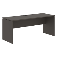 Стол прямой EDST 1767 Мокко/Черный 1760х670х750 EDIS