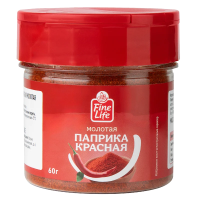 Fine Life Приправа паприка красная молотая, 60г