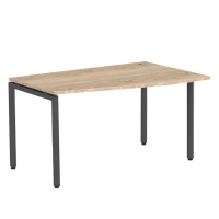 Стол прямой Skyland Xten-S XSCT 149, эргономичный, правый, дуб сонома/антрацит, 1400х900х750мм