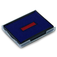 Штемпельная подушка прямоугольная Trodat для Trodat 4927/4727/4957/4757, синяя-красная, 6/4927/2