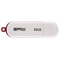 Флеш-накопитель Silicon Power Luxmini 320/322 32Gb, 15/15 мб/с, белый