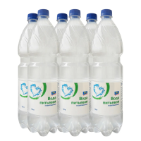 aro Вода питьевая газированная, 1.5л x 6 шт