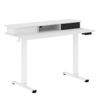 Стол письменный с подъемным механизмом HT501 Белый/Белый 1200х600х720-1180  XTEN-UP