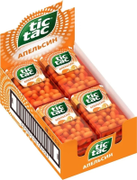 Драже Tic Tac со вкусом апельсина, 16г x 12 шт