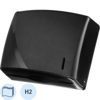 Диспенсер для полотенец листовых черный, Z-укладка, R-1317B