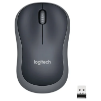 Мышь беспроводная оптическая USB Logitech Wireless Mouse M185, 1000dpi, черно-серая