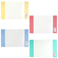 Обложка для тетради и дневника Пифагор 210х350мм, 120мкм, цветные клапаны, плотная