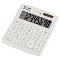 Калькулятор настольный Eleven SDC-805NR-WH белый, 8 разрядов