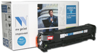 Картридж лазерный Nv Print CC531A/Canon 718 голубой, для HP CLJ CP2025/CM2320 CANON MF-8330, (3500стр.)