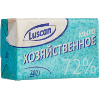 Мыло хозяйственное Luscan 72%, 200г