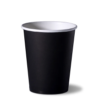 Стакан одноразовый Экопак SP12 черный, 355мл, бумажный, 50шт/уп
