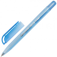 Шариковая ручка Brauberg Olive Pen Tone синяя, 0.7мм, масляная основа, тонированный корпус