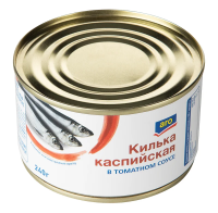 aro Килька каспийская в томатном соусе, 240г