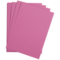 Цветная бумага Clairefontaine Etival color фиолетовый, 500х650мм, 24 листа, 160г/м2, легкое зерно