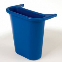 Контейнер для мусора подвесной Rubbermaid 4.5л, синий, для 2956/2957/2543, FG295073BLUE