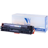 Картридж лазерный Nv Print CE411A (№305A) голубой, для HP Color LJ Pro M351/M375/M451/M475, (2600стр