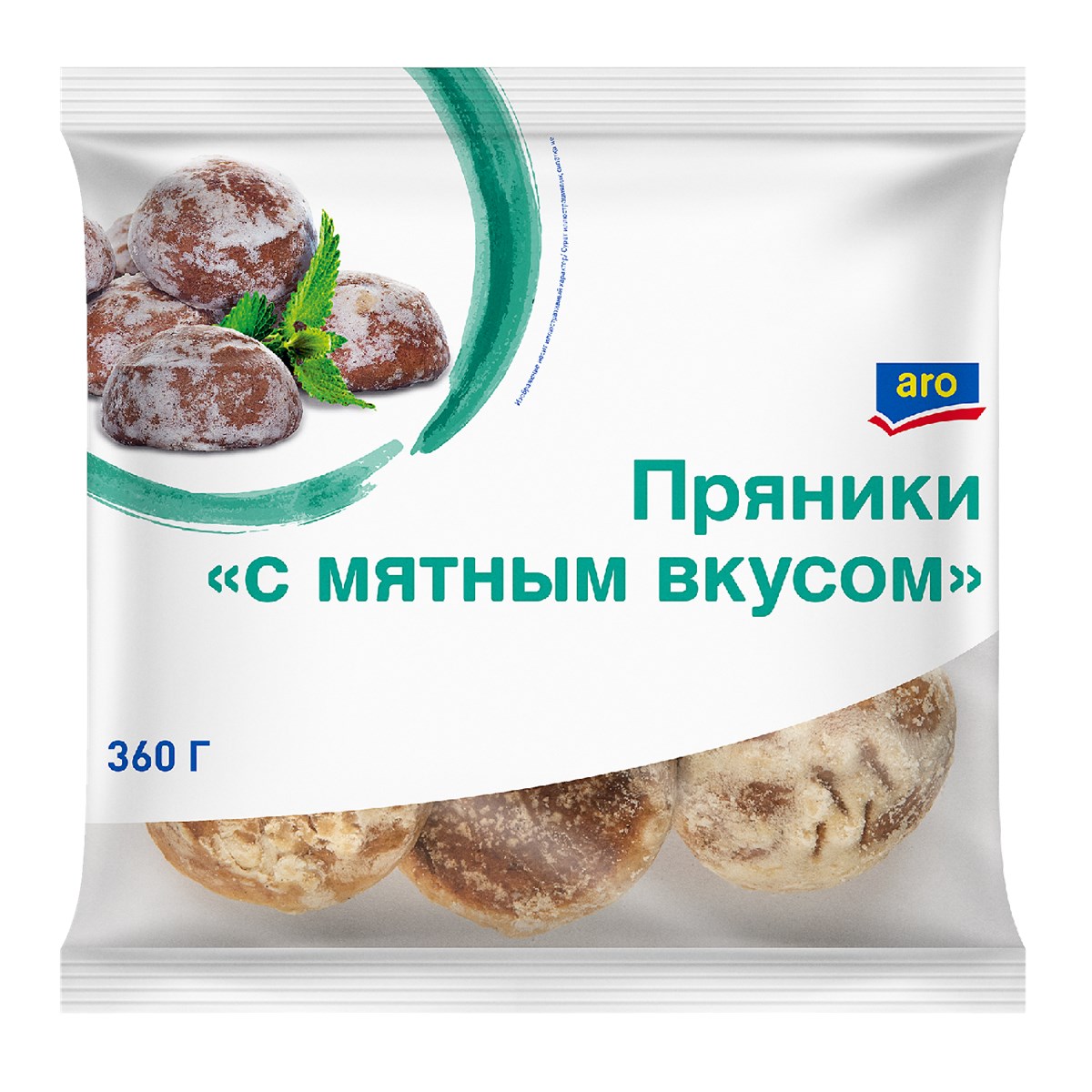 Пряники Aro с мятным вкусом, 350г купить в интернет-магазине, цена 82.43  руб.