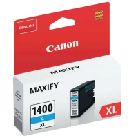 Картридж струйный CANON (PGI-1400XLС) МВ2040/МВ2340, голубой, оригинальный, ресурс 900 стр., 9202B00