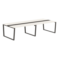 Конференц стол EVCT 3114 Ясень Траун/Мокко 3132х1346х750 EDIS